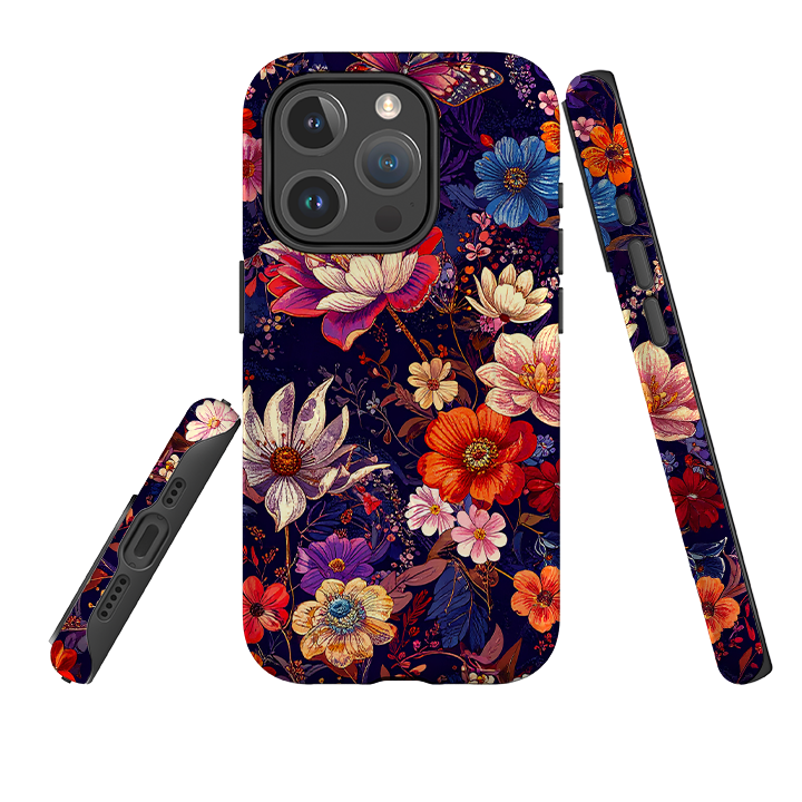 iPhone MagSafe Tough Case - Campinas Floral