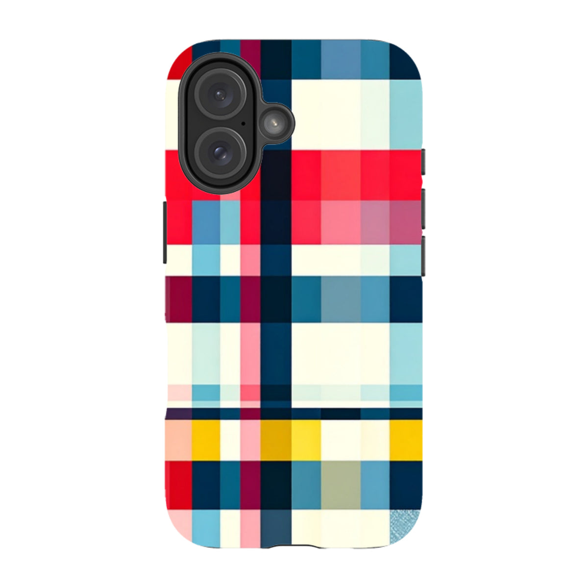 iPhone MagSafe Tough Case - Cancun Gingham