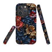iPhone MagSafe Tough Case - Cascade Floral