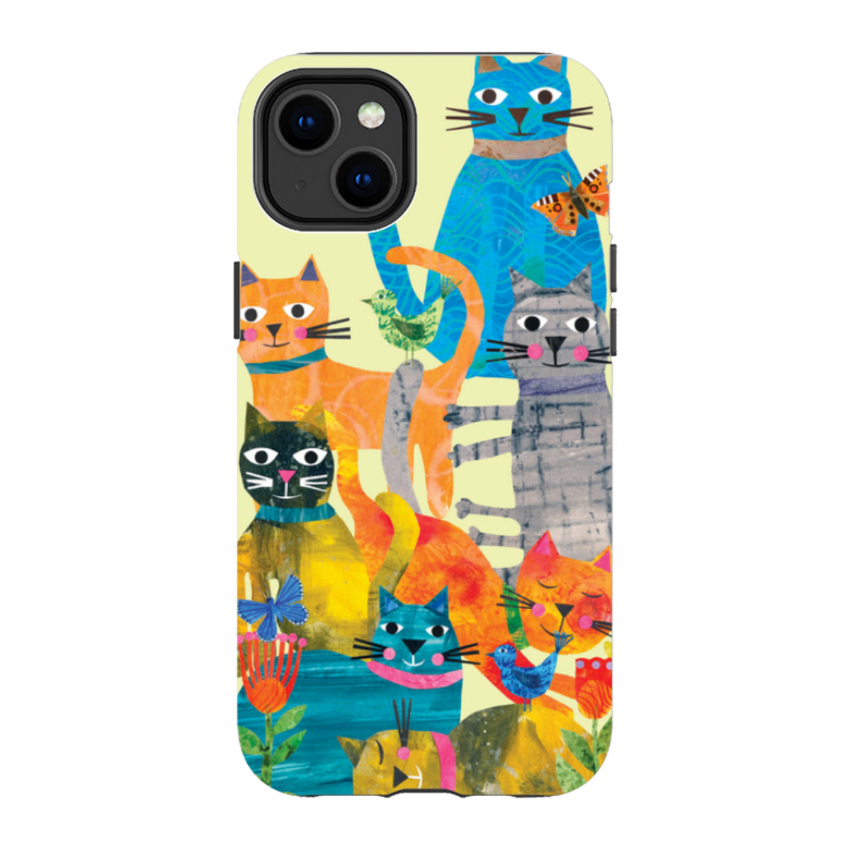iPhone MagSafe Tough Case - Cat Party By Tracey English
