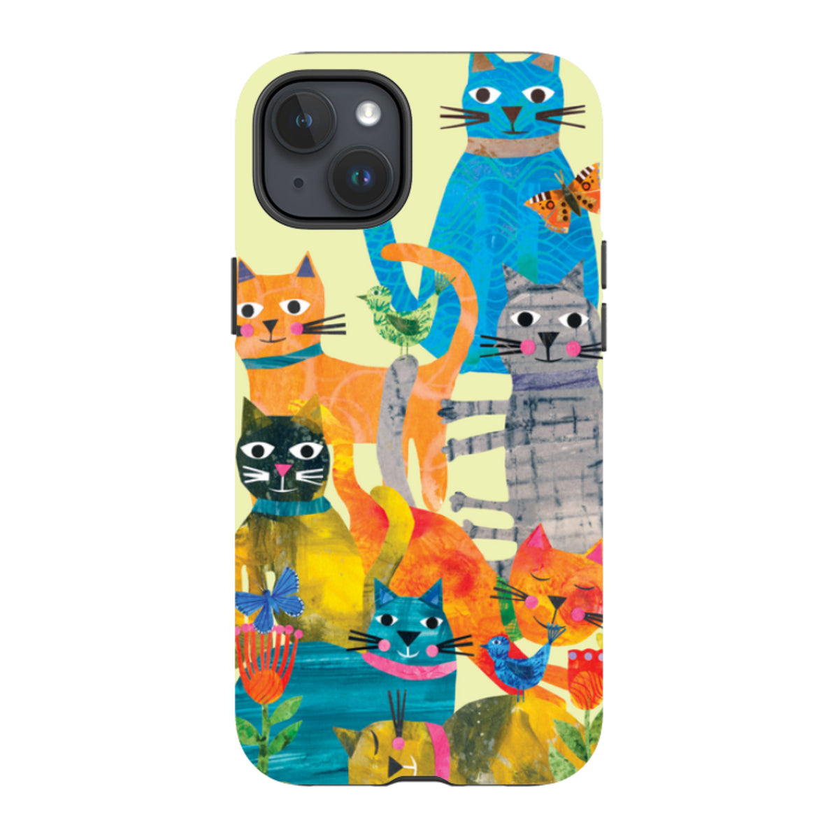 iPhone MagSafe Tough Case - Cat Party By Tracey English