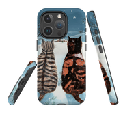 iPhone MagSafe Tough Case - Cat Xmas By Mary Stubberfield