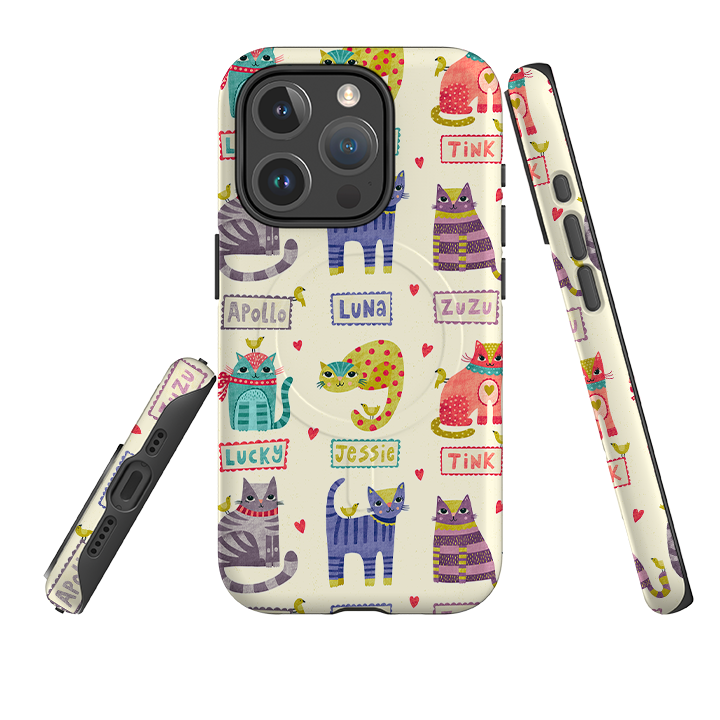 iPhone MagSafe Tough Case -  Cats By Suzy Taylor