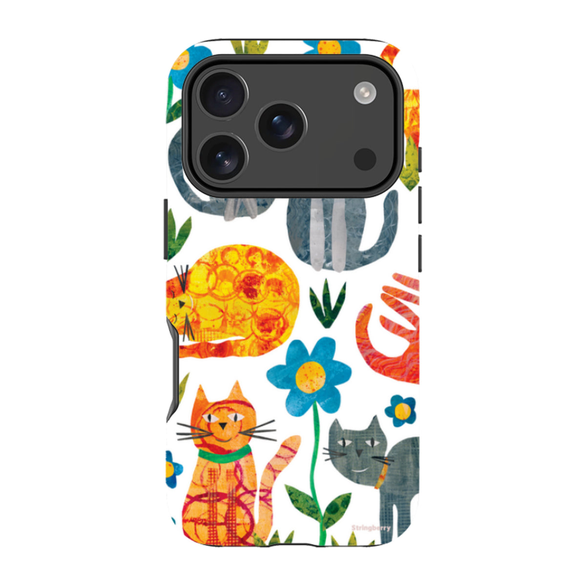 iPhone MagSafe Tough Case - Cats By Tracey English