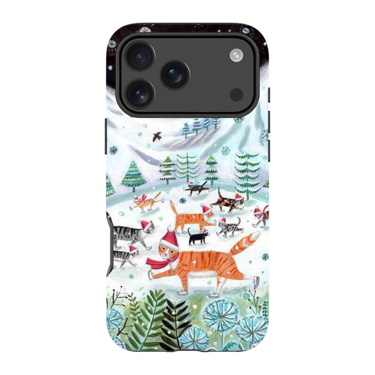 iPhone MagSafe Tough Case - Cats On Ice By Mary Stubberfield