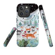 iPhone MagSafe Tough Case - Cats On Ice By Mary Stubberfield