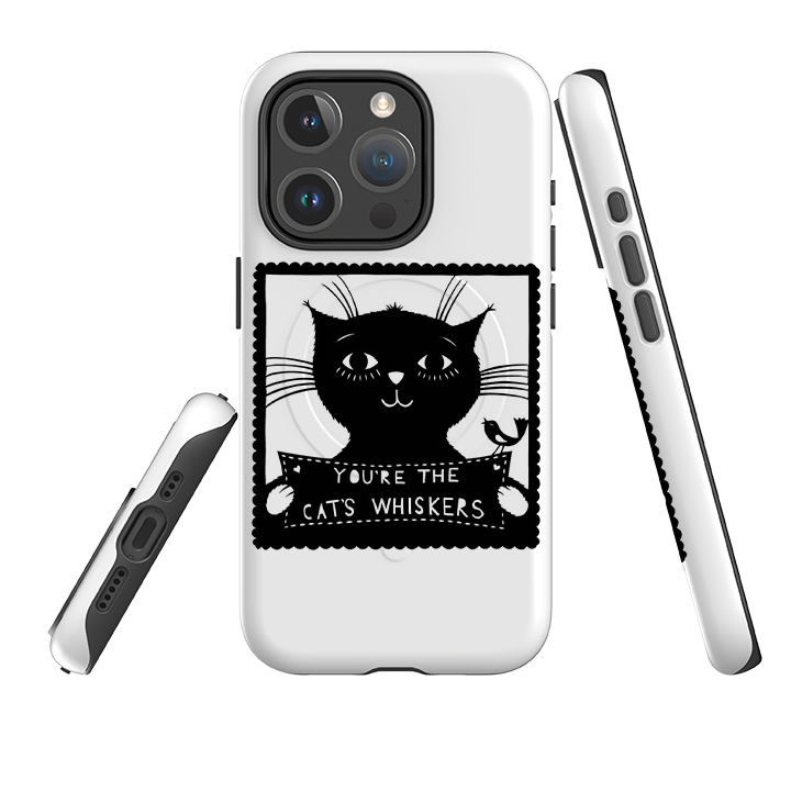 iPhone MagSafe Tough Case -  Cats Whiskers By Suzy Taylor