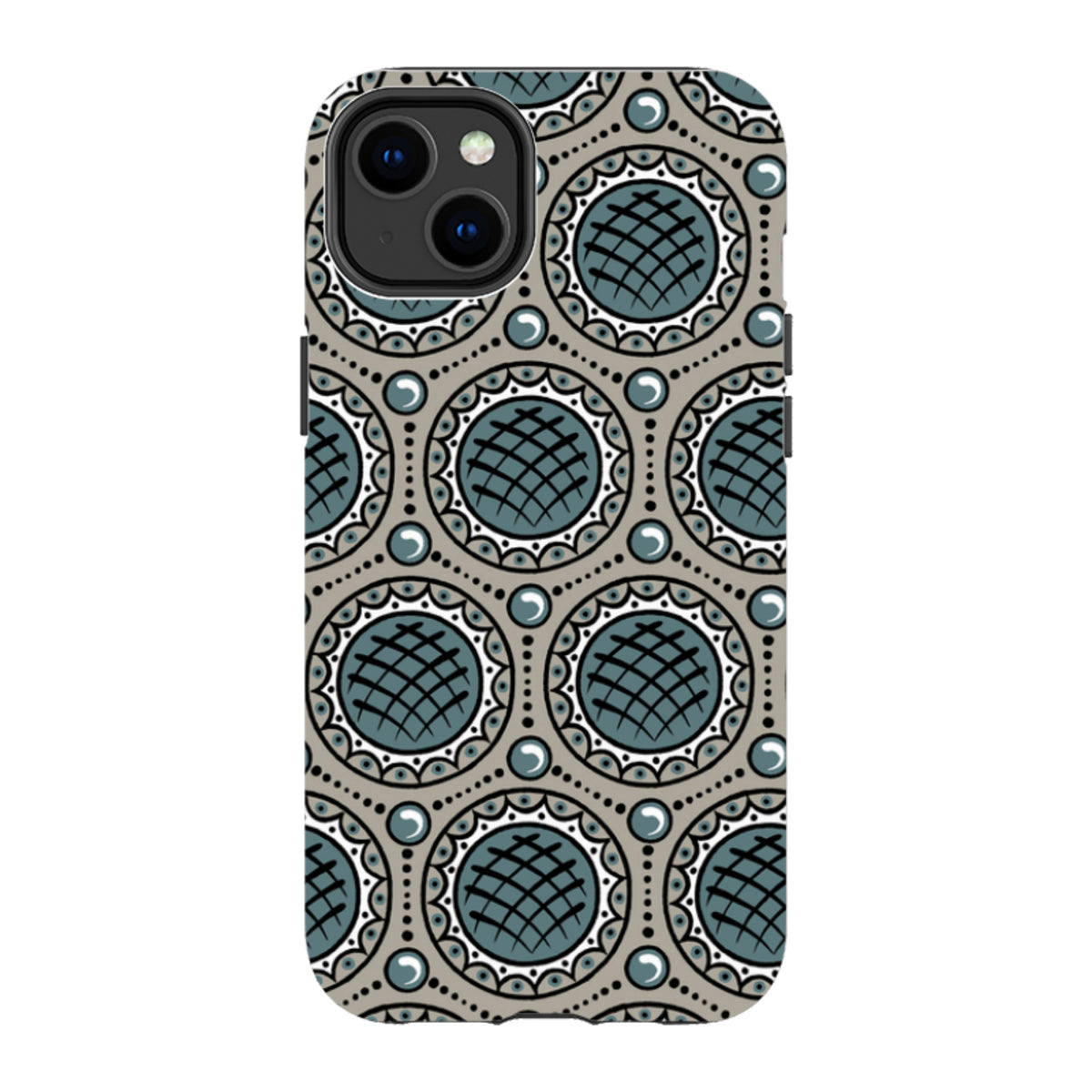 iPhone MagSafe Tough Case - Charleston Green By Cressida Bell