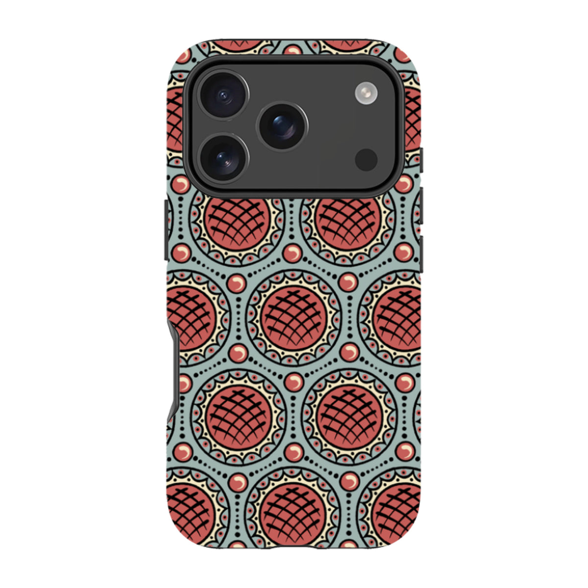 iPhone MagSafe Tough Case - Charleston Red By Cressida Bell