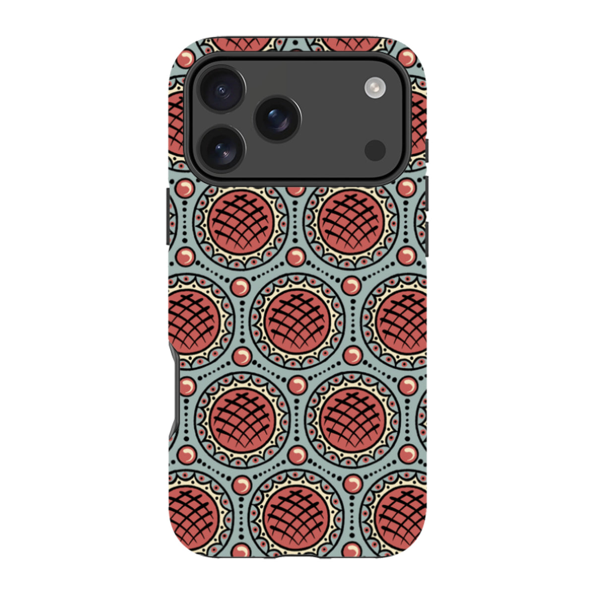 iPhone MagSafe Tough Case - Charleston Red By Cressida Bell