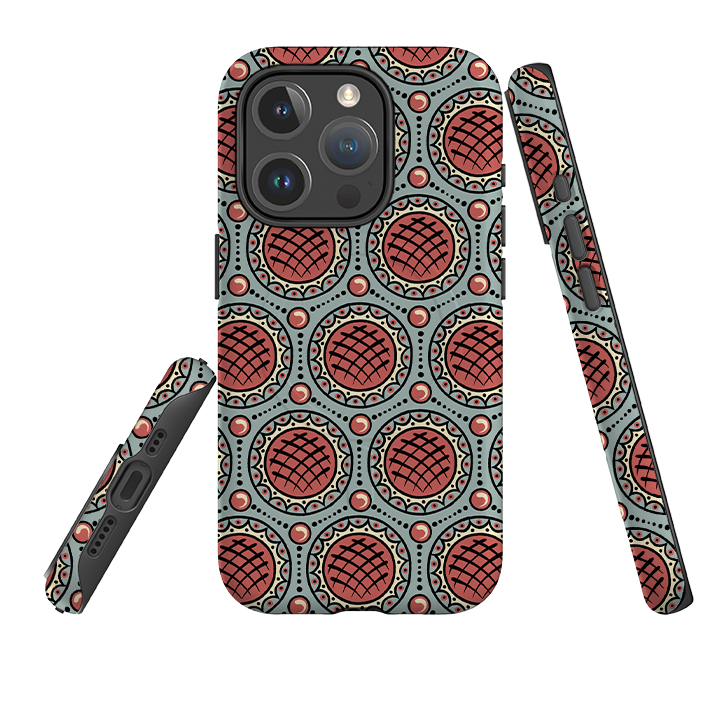 iPhone MagSafe Tough Case - Charleston Red By Cressida Bell