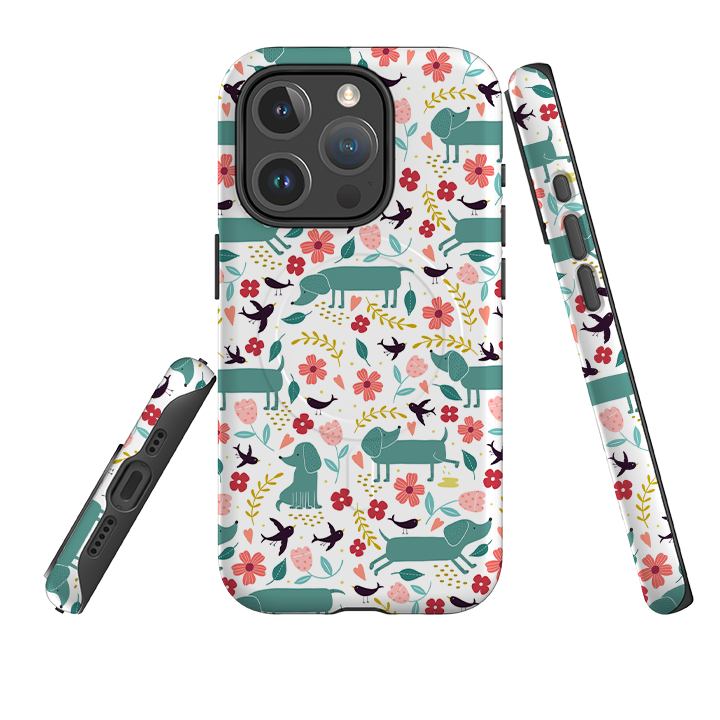iPhone MagSafe Tough Case -  Cheeky Daschund By Suzy Taylor