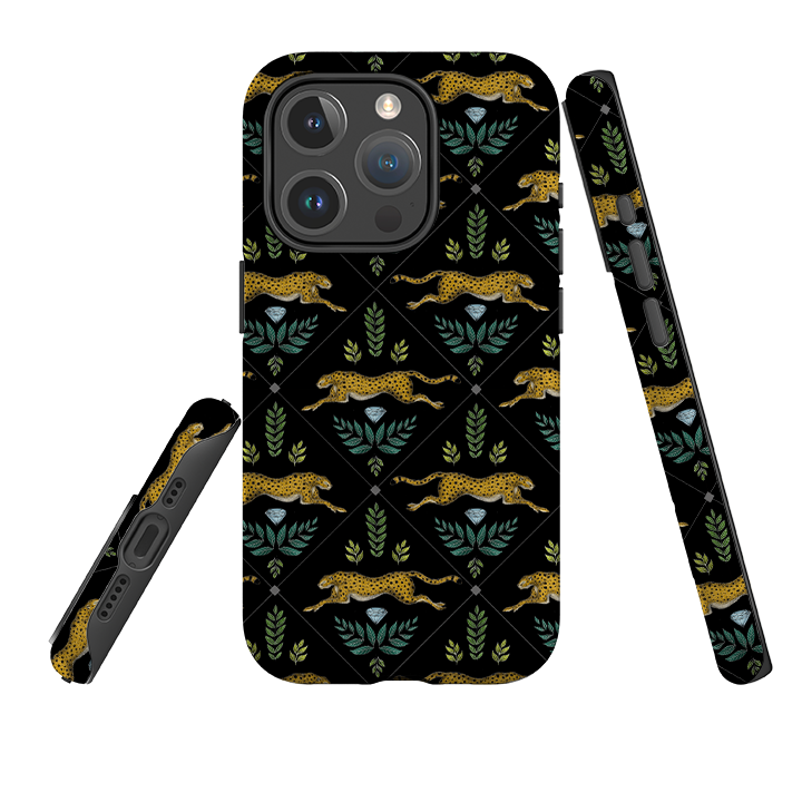 iPhone MagSafe Tough Case -  Cheetah By Catherine Rowe