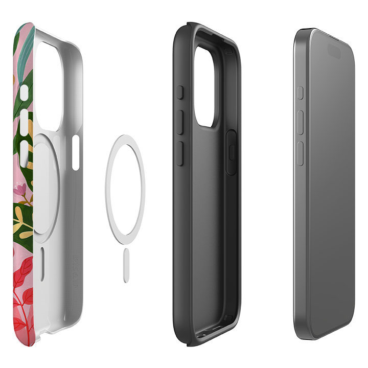 iPhone MagSafe Tough Case - Cheetah Jungle By Bex Parkin