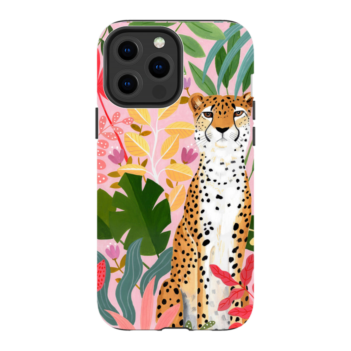 iPhone MagSafe Tough Case - Cheetah Jungle By Bex Parkin