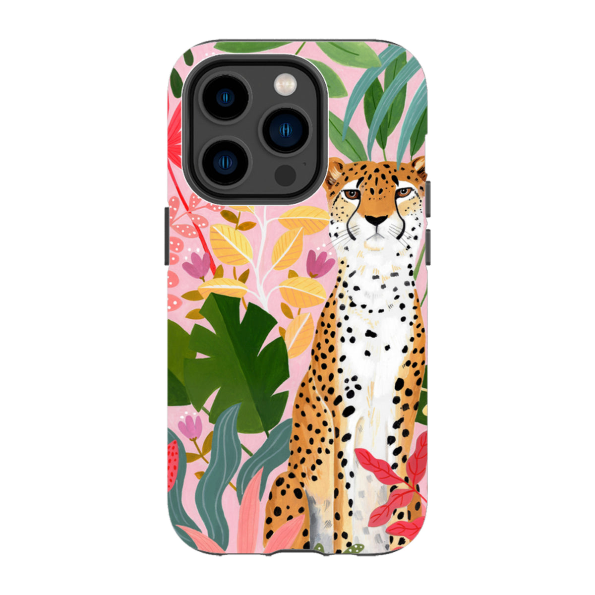 iPhone MagSafe Tough Case - Cheetah Jungle By Bex Parkin