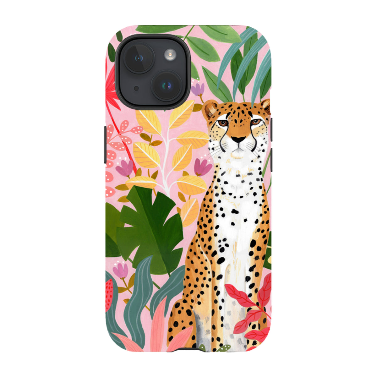 iPhone MagSafe Tough Case - Cheetah Jungle By Bex Parkin