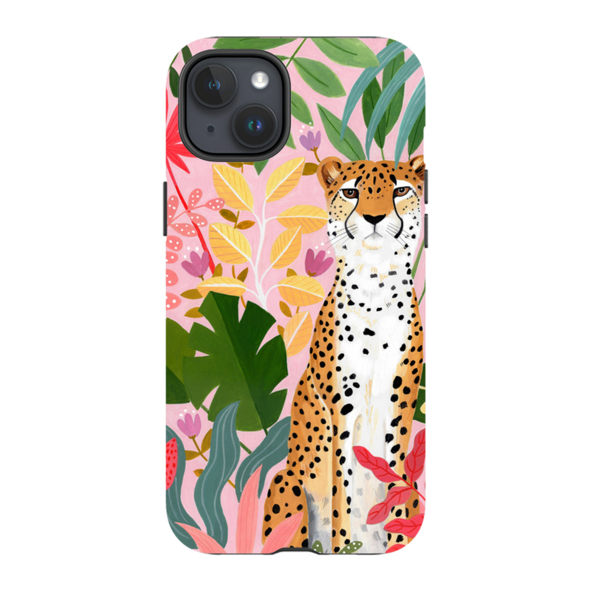 iPhone MagSafe Tough Case - Cheetah Jungle By Bex Parkin