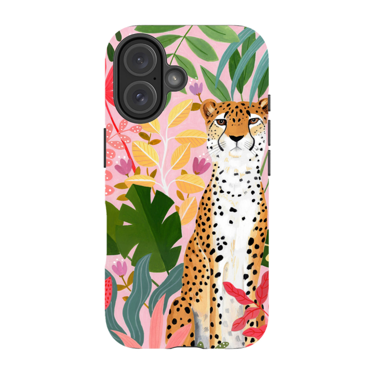 iPhone MagSafe Tough Case - Cheetah Jungle By Bex Parkin