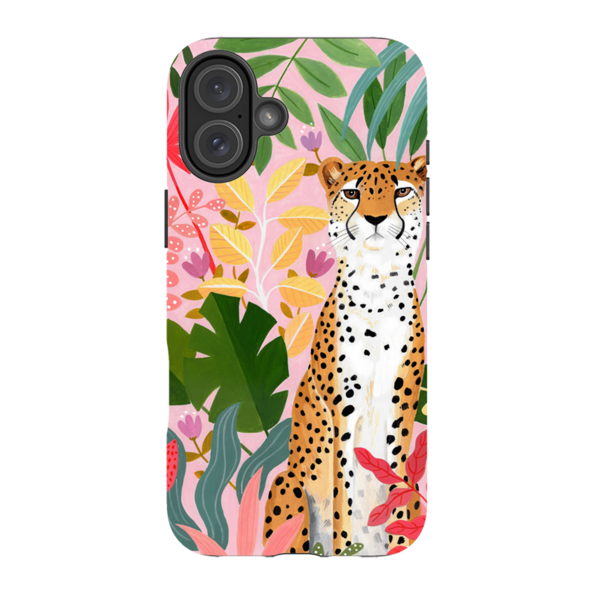 iPhone MagSafe Tough Case - Cheetah Jungle By Bex Parkin