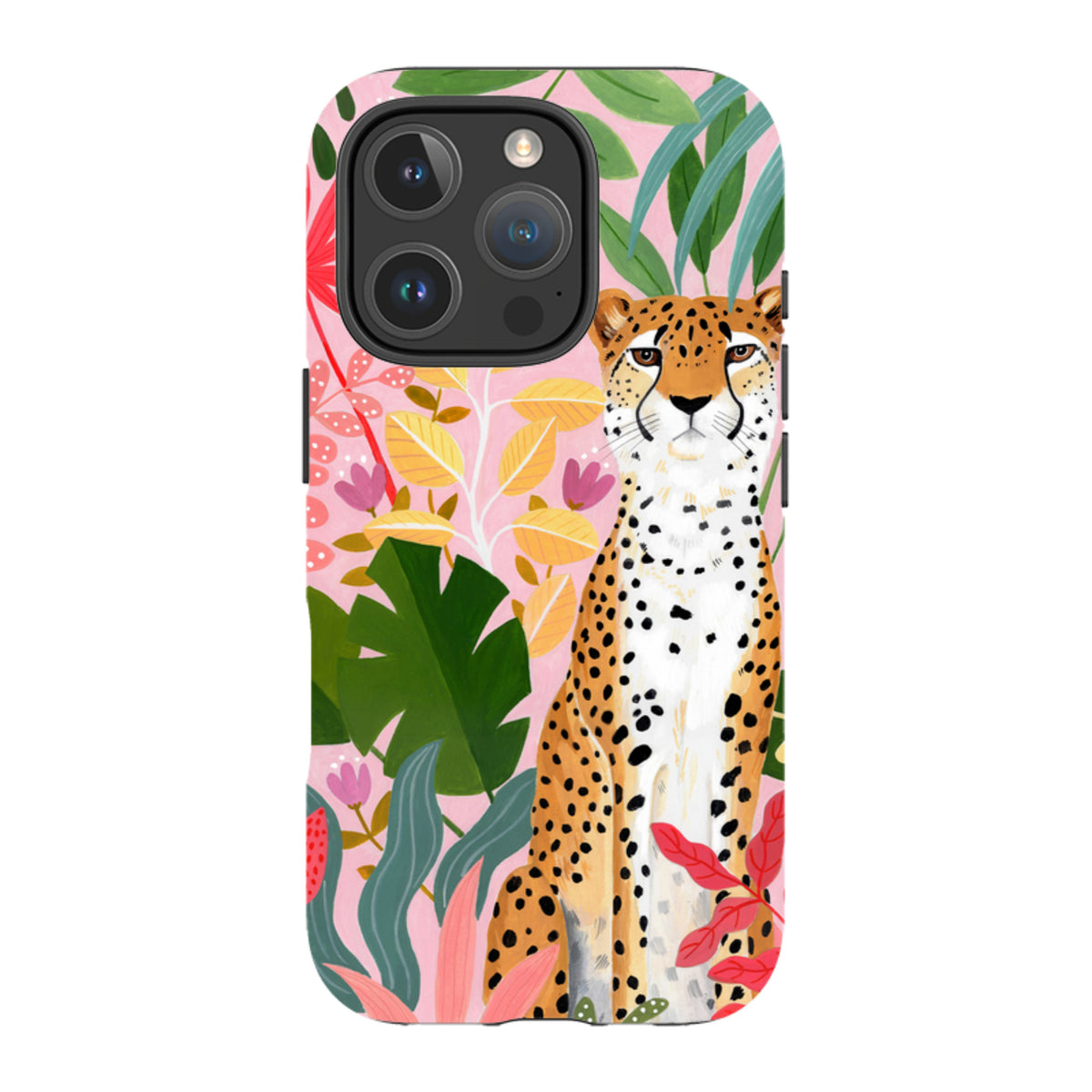 iPhone MagSafe Tough Case - Cheetah Jungle By Bex Parkin