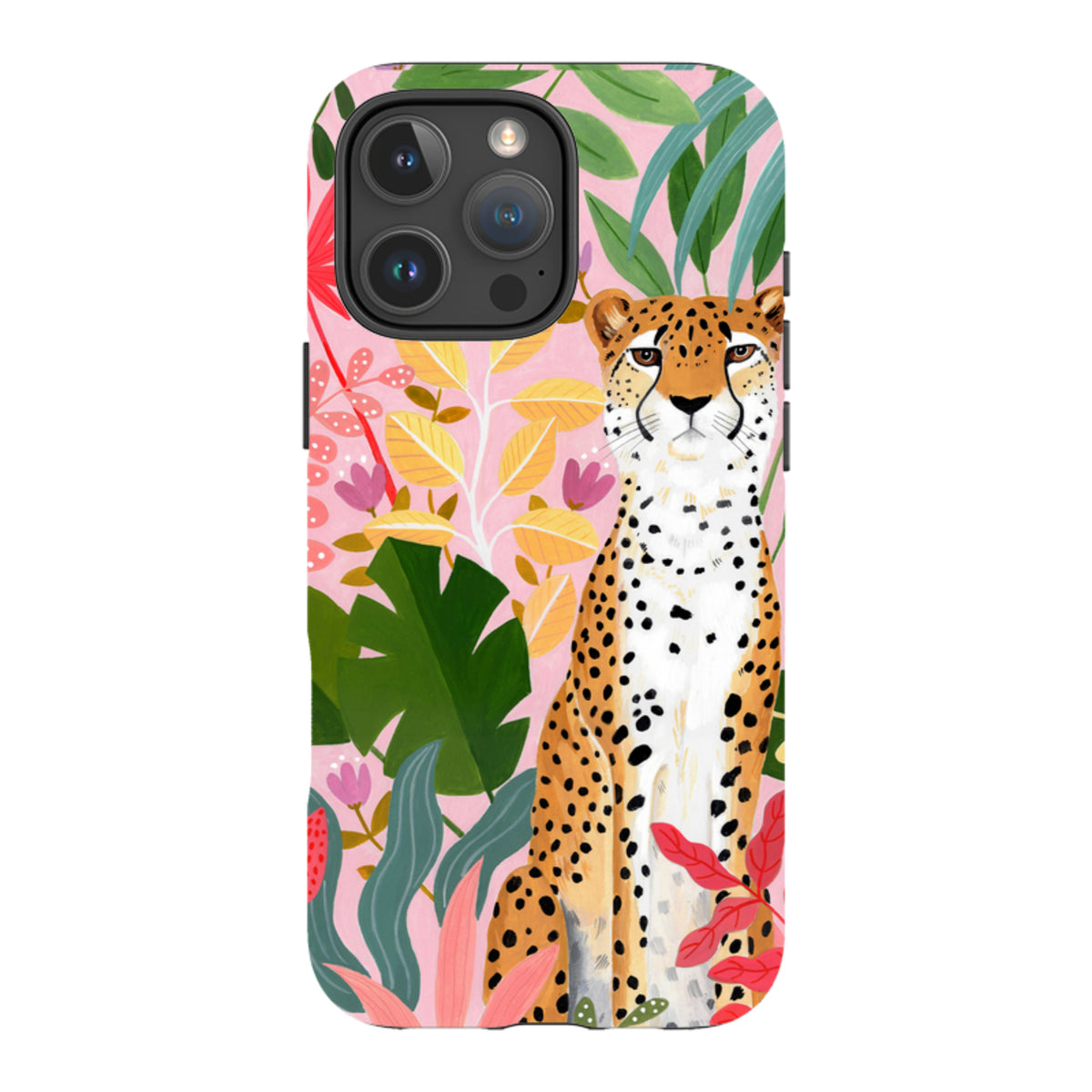 iPhone MagSafe Tough Case - Cheetah Jungle By Bex Parkin