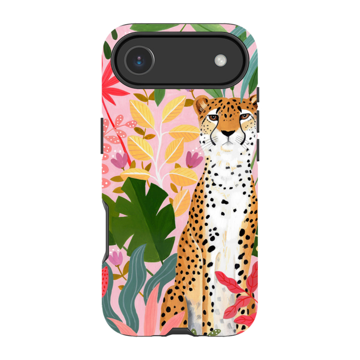 iPhone MagSafe Tough Case - Cheetah Jungle By Bex Parkin