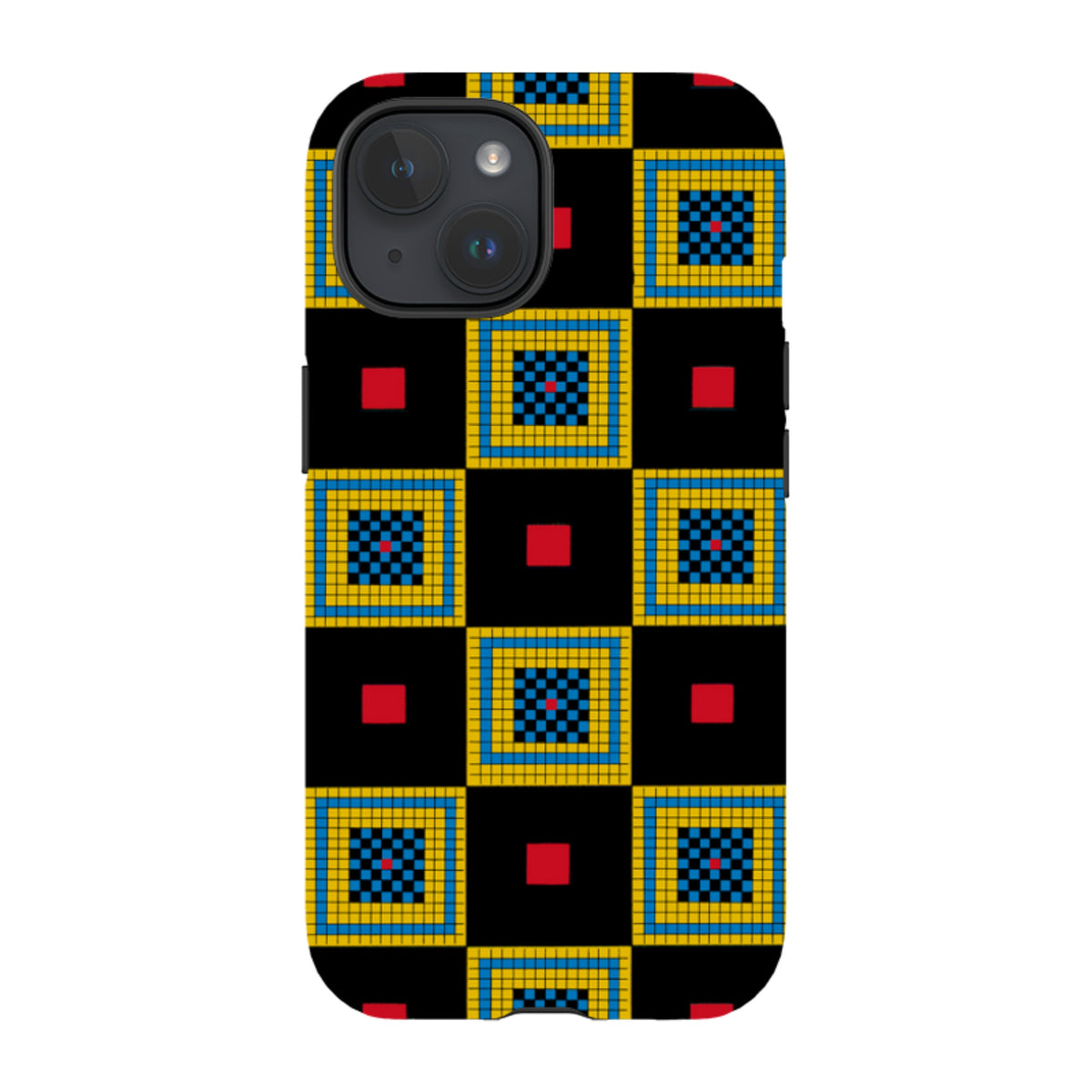 iPhone MagSafe Tough Case - Chequers By Cressida Bell