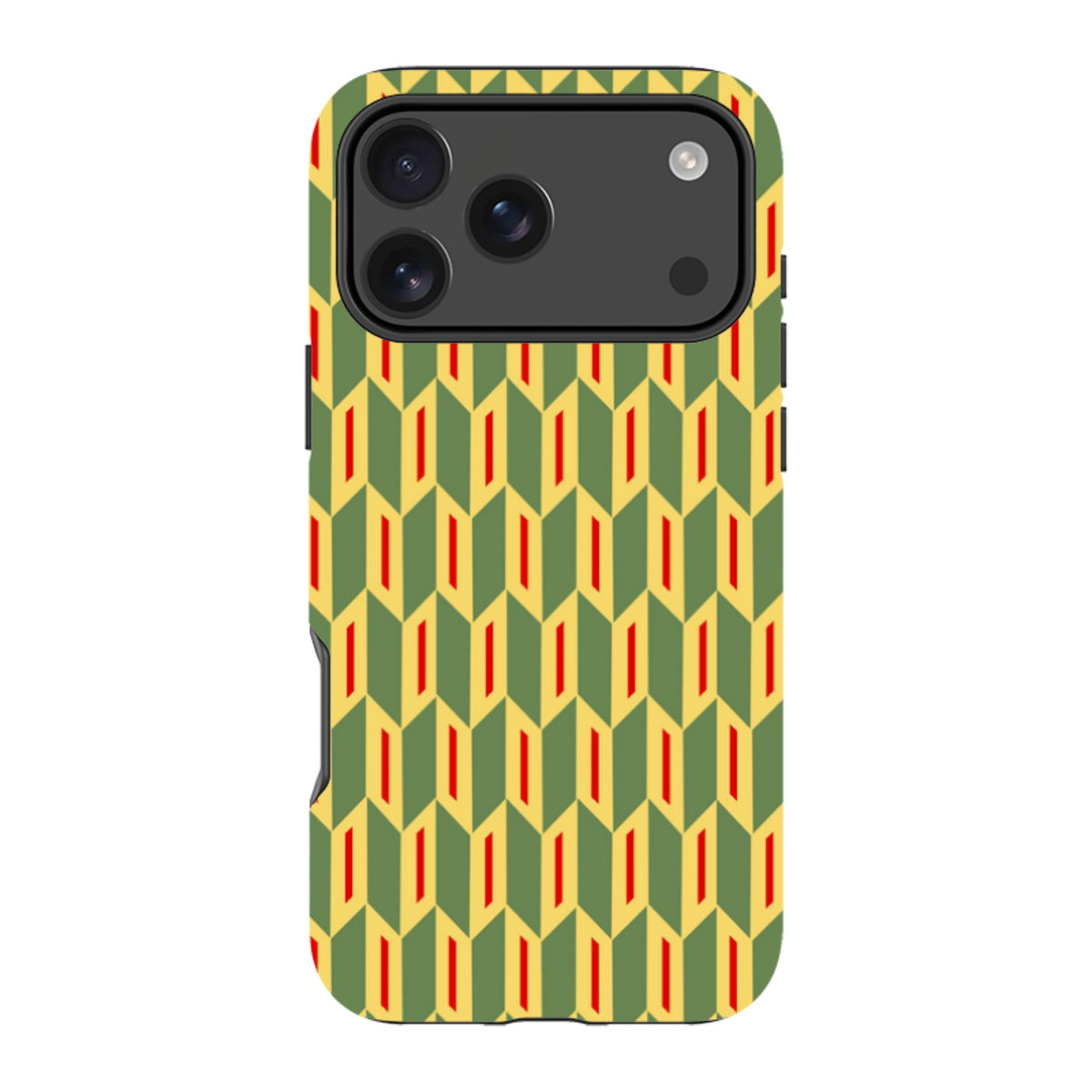 iPhone MagSafe Tough Case - Chevrons By Cressida Bell