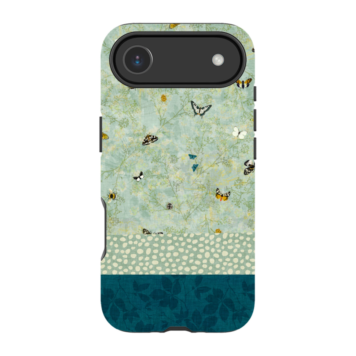 iPhone MagSafe Tough Case - Chinoiserie Garden Soft Sage 2 By Katherine Quinn