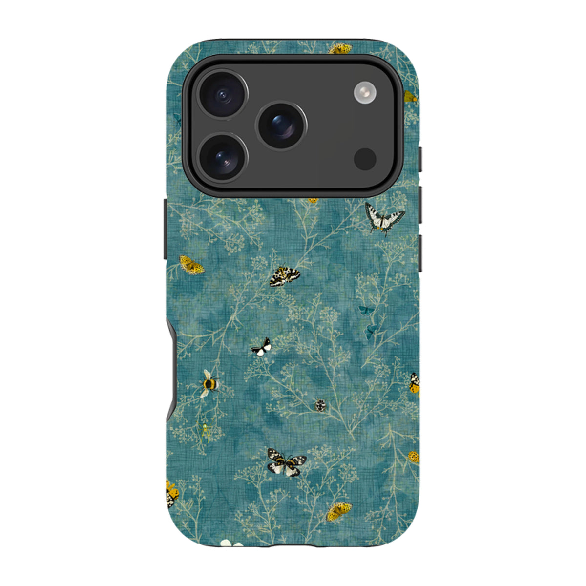 iPhone MagSafe Tough Case - Chinoiserie Garden Soft Sage By Katherine Quinn