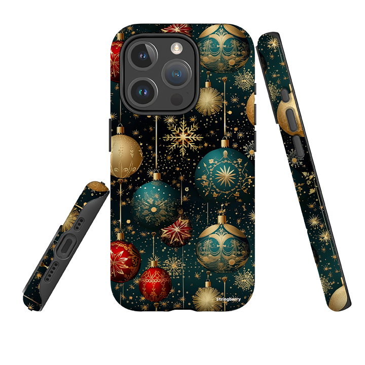 iPhone MagSafe Tough Case -  Christmas Baubles II