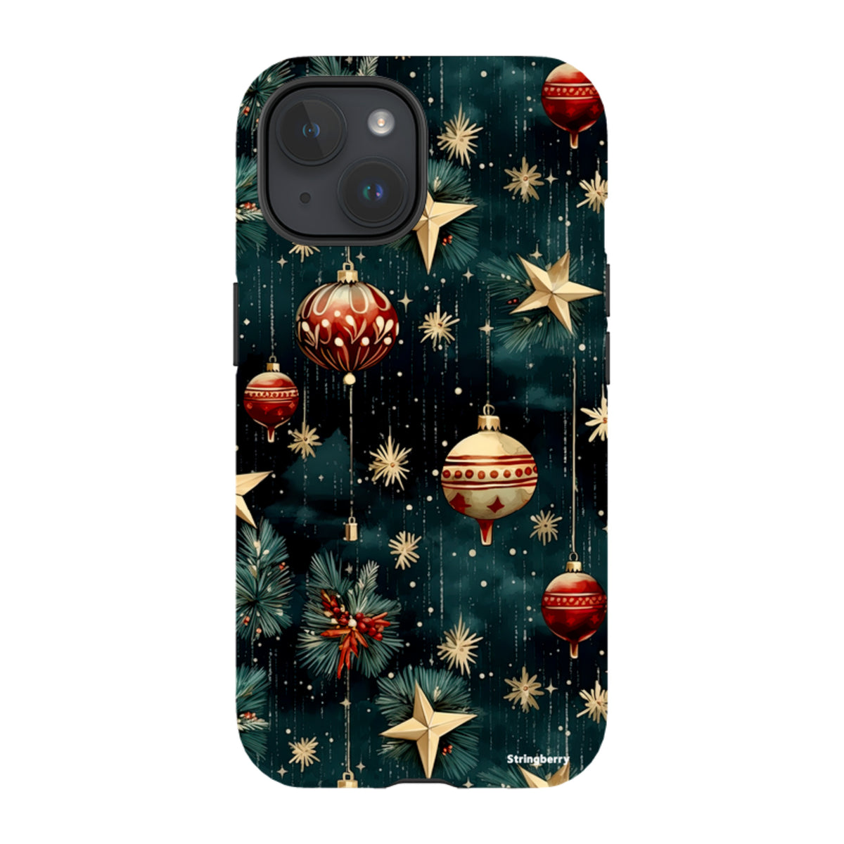 iPhone MagSafe Tough Case -  Christmas Baubles III
