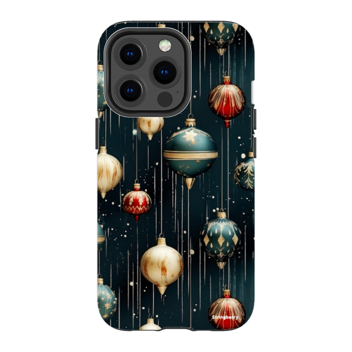 iPhone MagSafe Tough Case -  Christmas Baubles