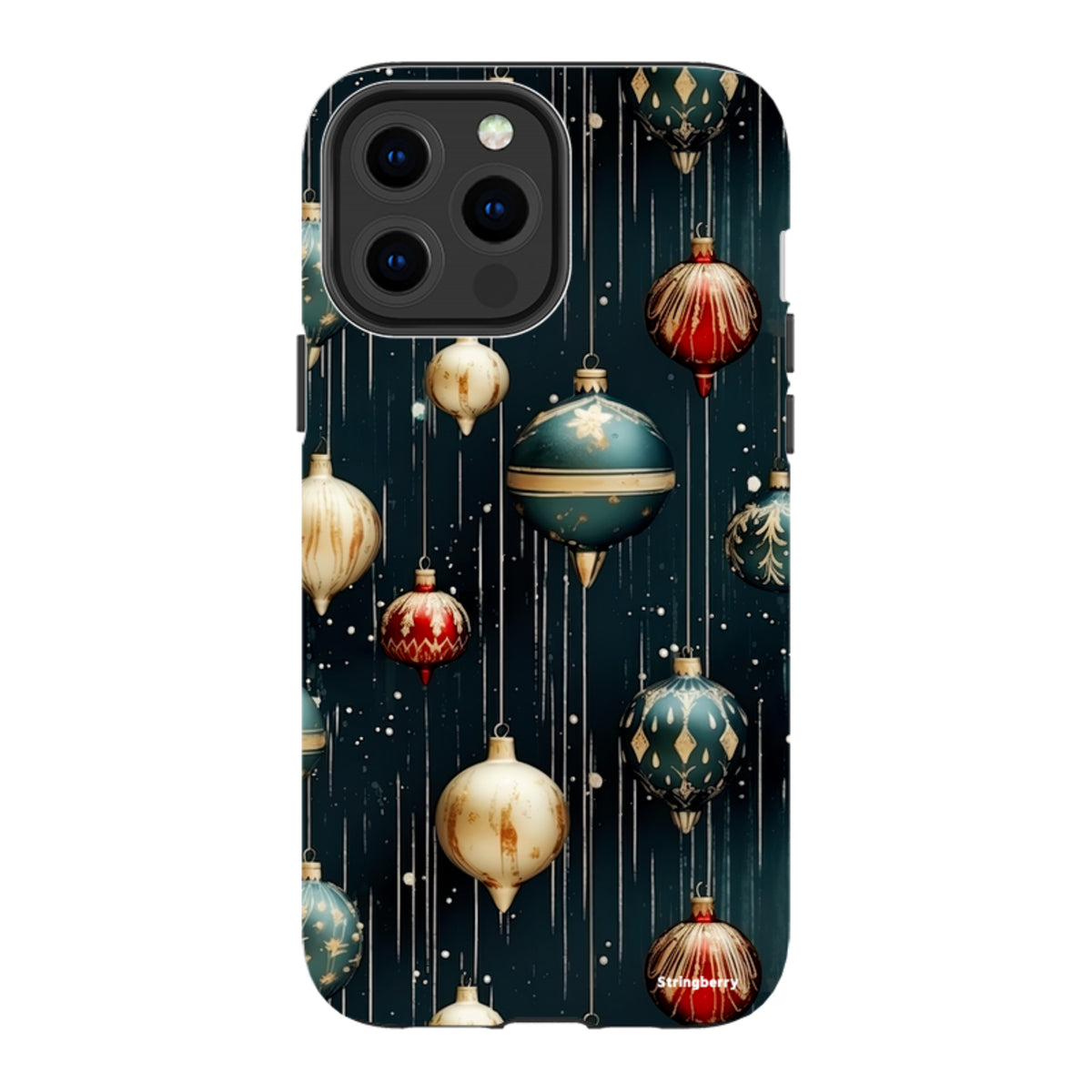 iPhone MagSafe Tough Case -  Christmas Baubles