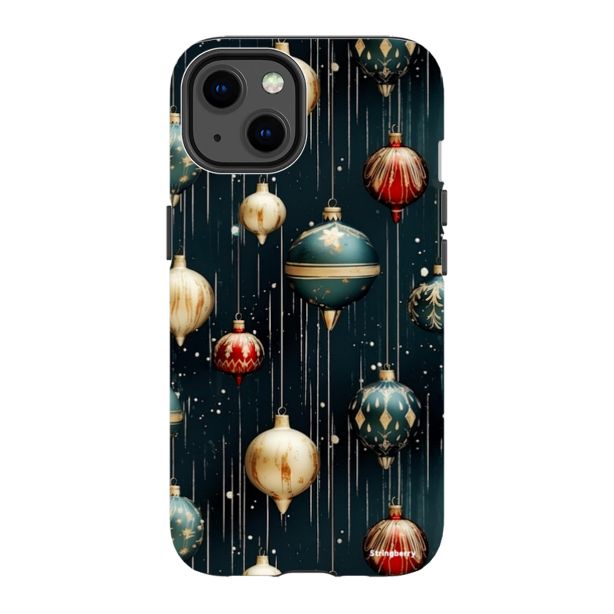 iPhone MagSafe Tough Case -  Christmas Baubles