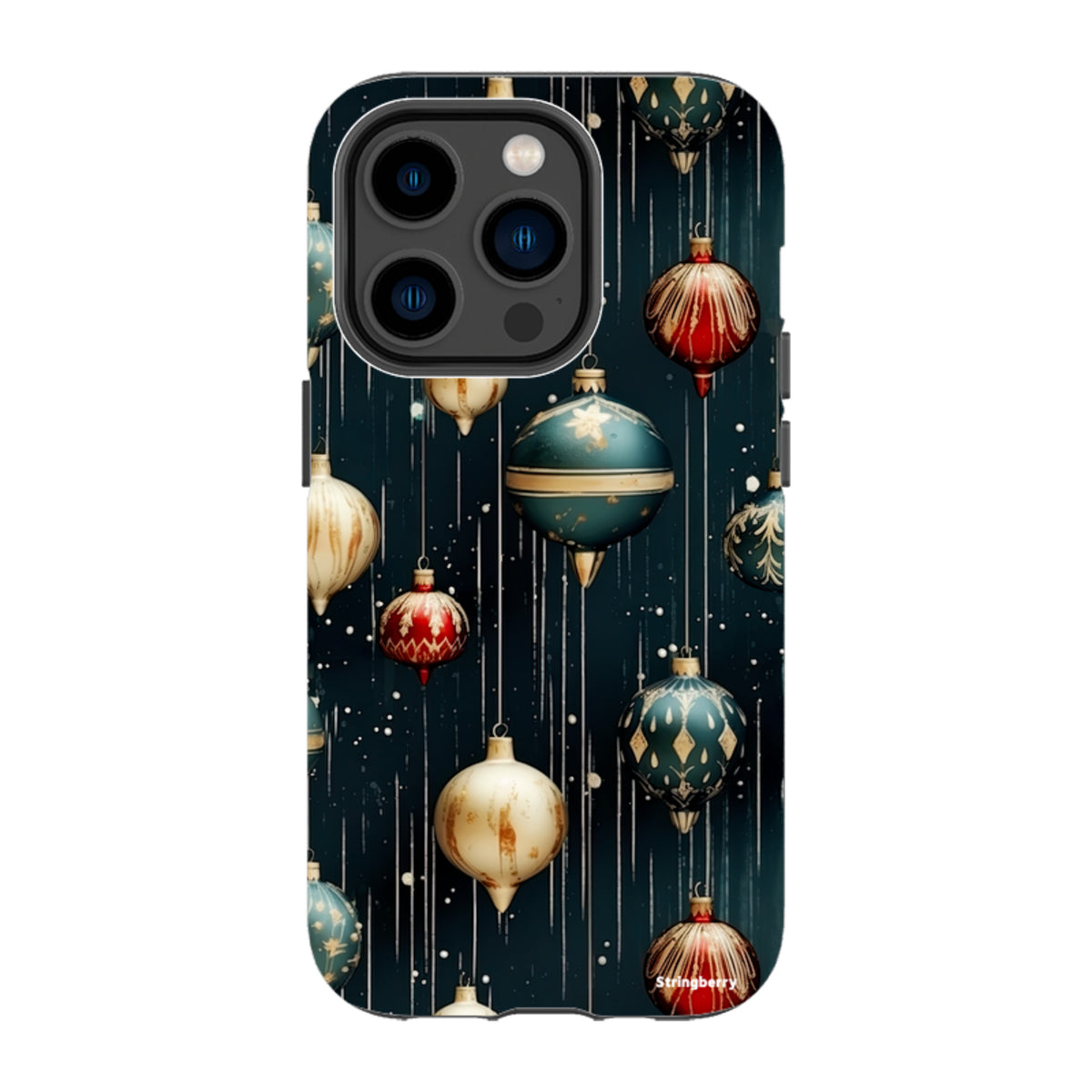 iPhone MagSafe Tough Case -  Christmas Baubles