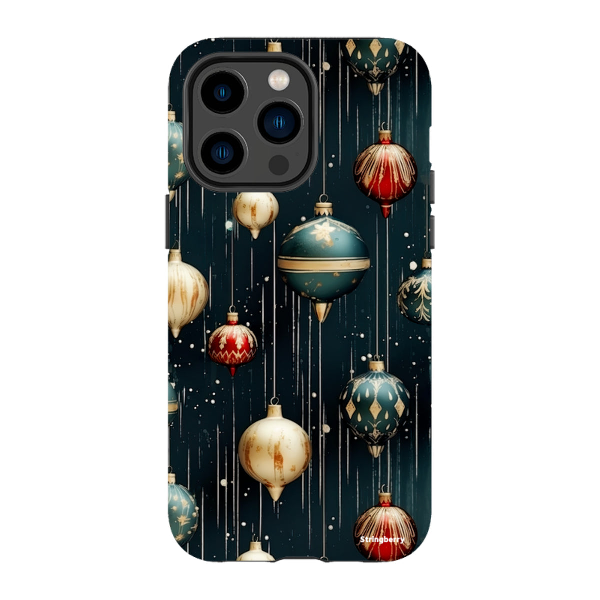 iPhone MagSafe Tough Case -  Christmas Baubles