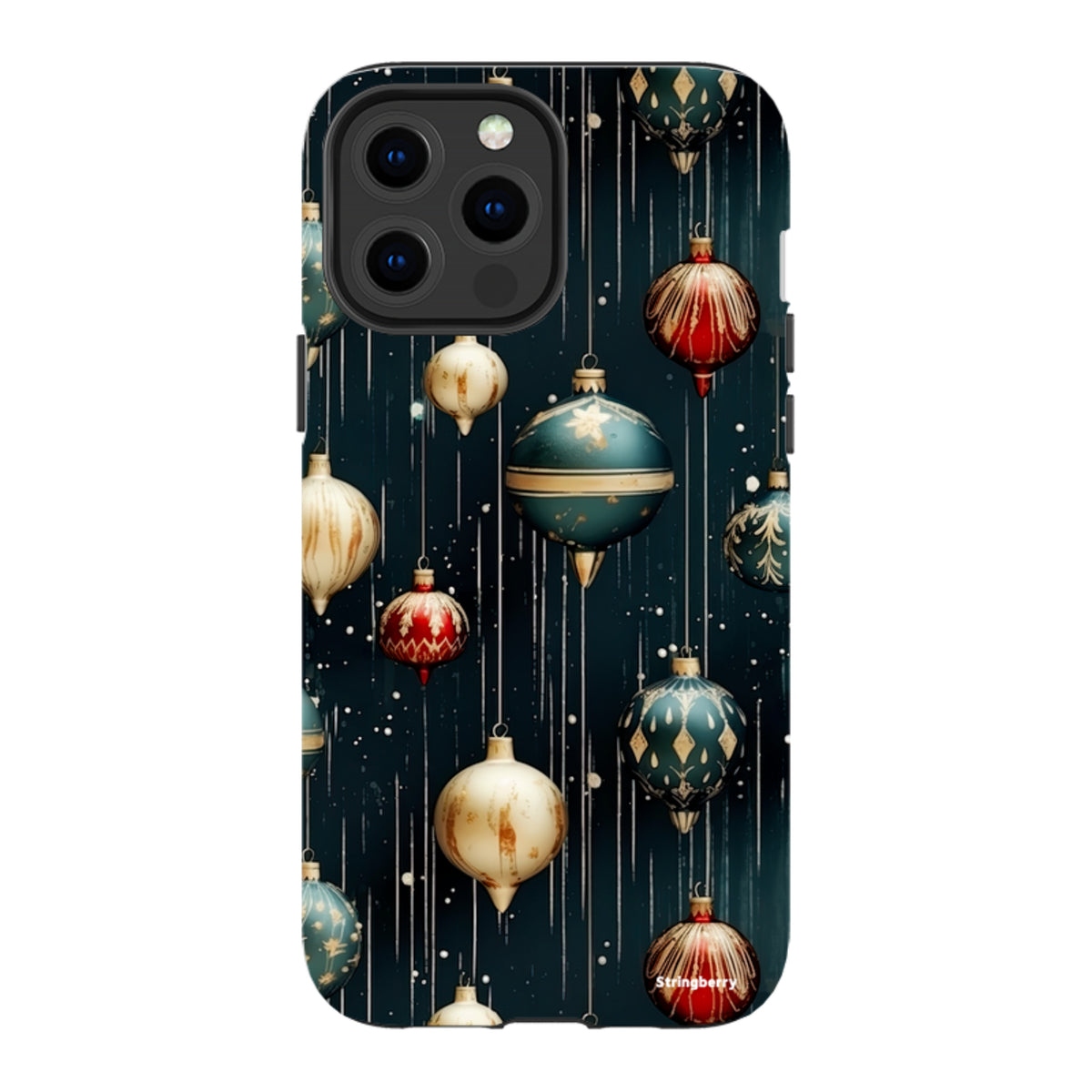 iPhone MagSafe Tough Case -  Christmas Baubles