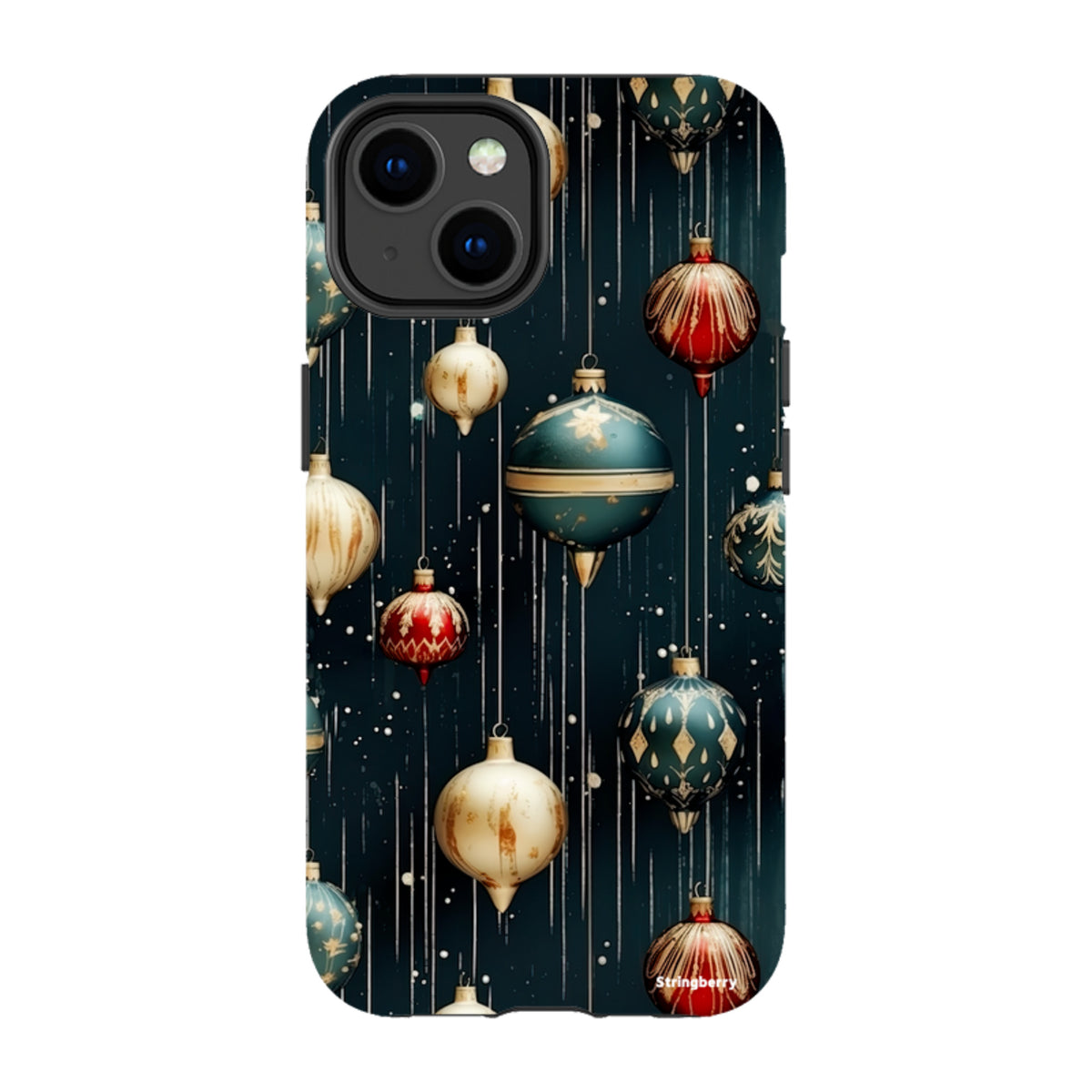 iPhone MagSafe Tough Case -  Christmas Baubles