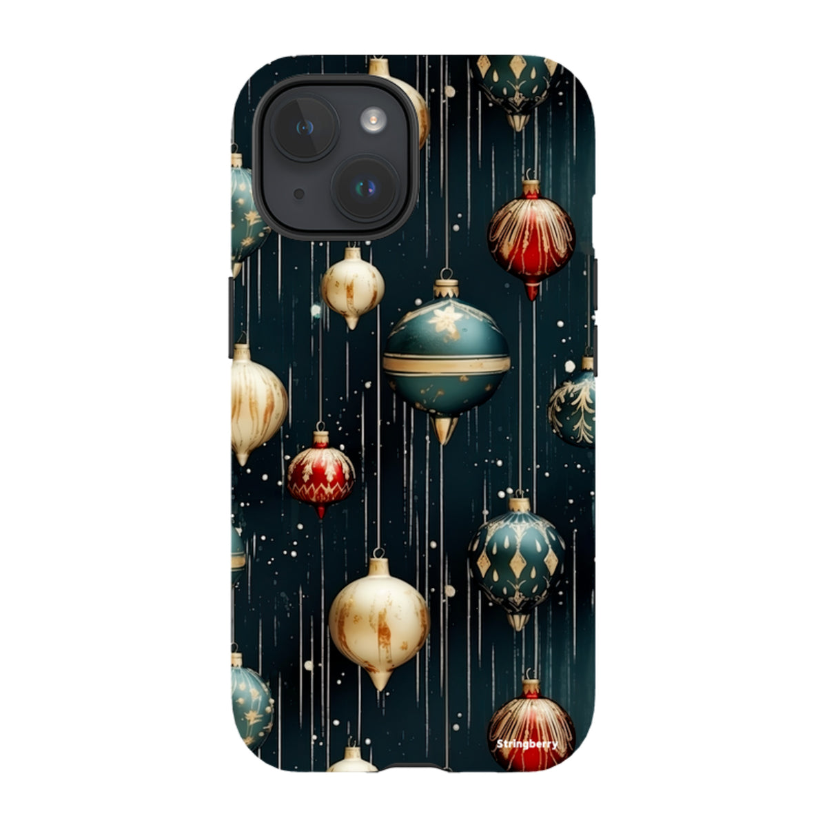 iPhone MagSafe Tough Case -  Christmas Baubles