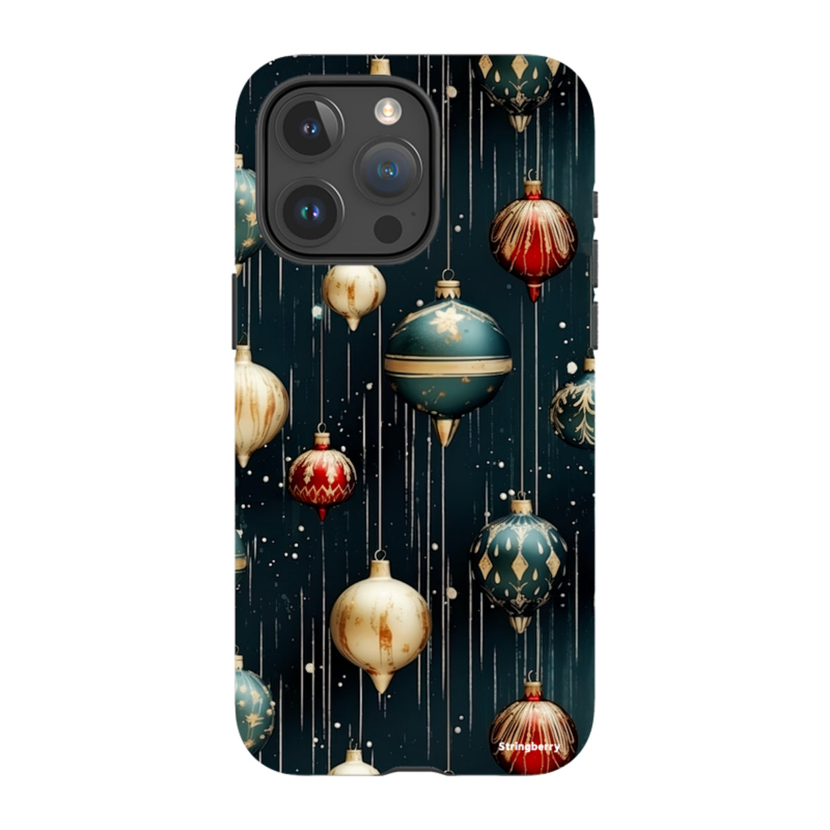 iPhone MagSafe Tough Case -  Christmas Baubles