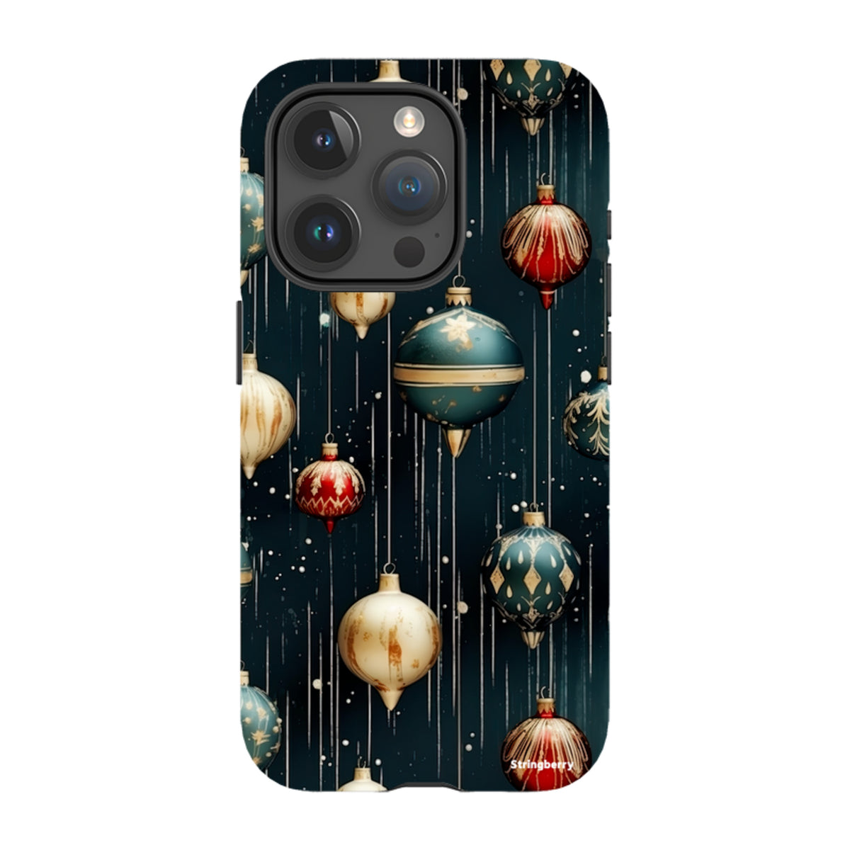 iPhone MagSafe Tough Case -  Christmas Baubles