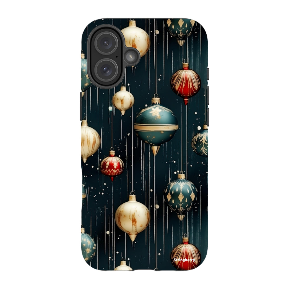 iPhone MagSafe Tough Case -  Christmas Baubles