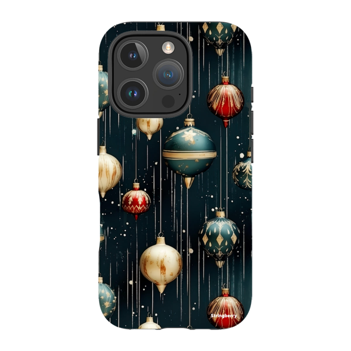 iPhone MagSafe Tough Case -  Christmas Baubles
