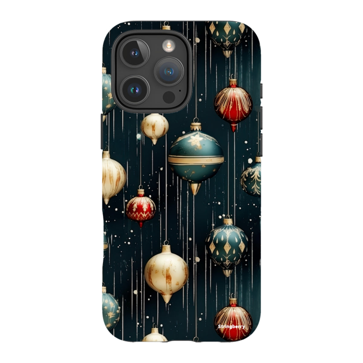 iPhone MagSafe Tough Case -  Christmas Baubles