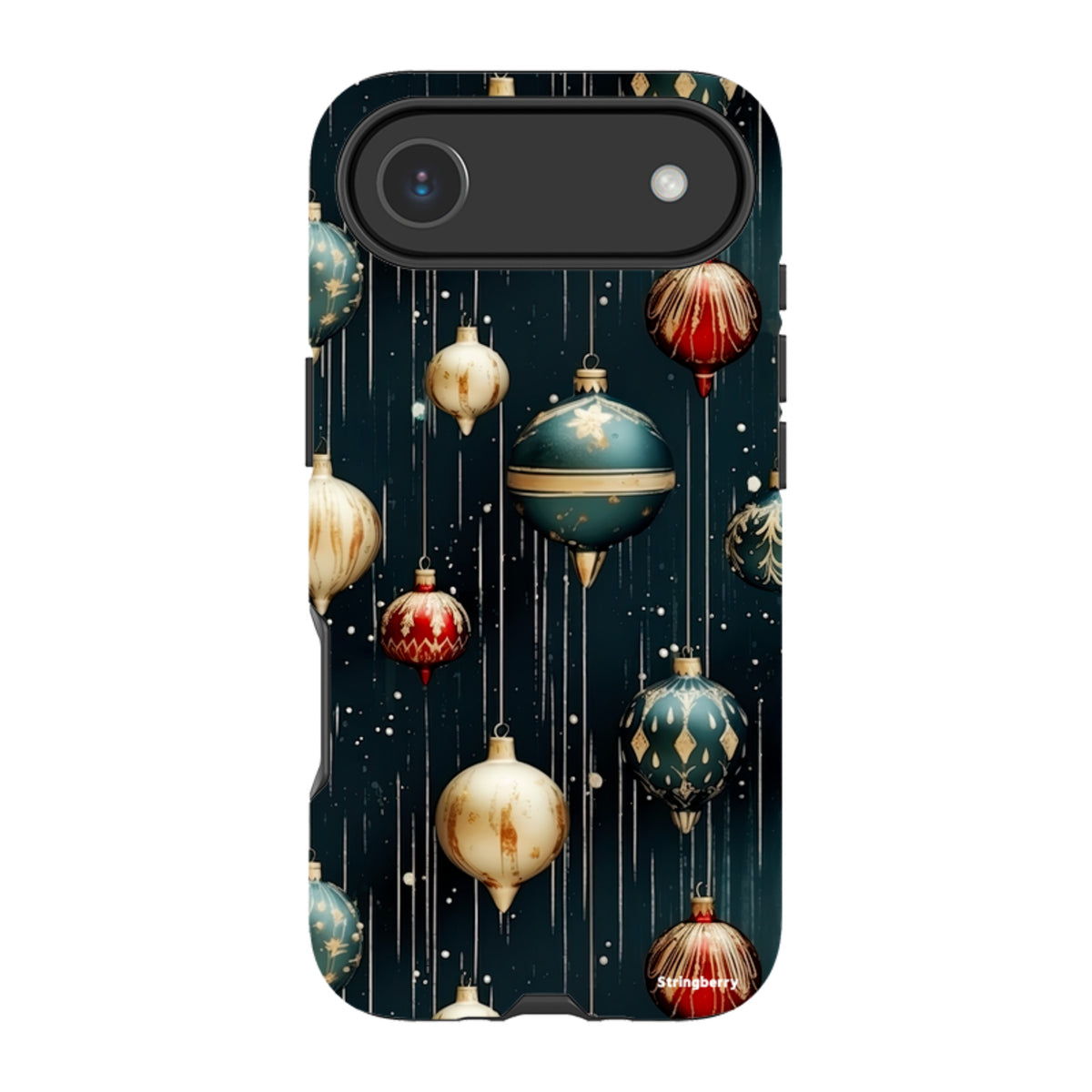 iPhone MagSafe Tough Case -  Christmas Baubles