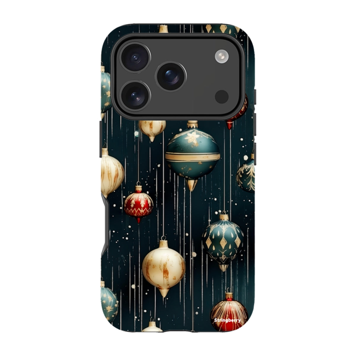 iPhone MagSafe Tough Case -  Christmas Baubles