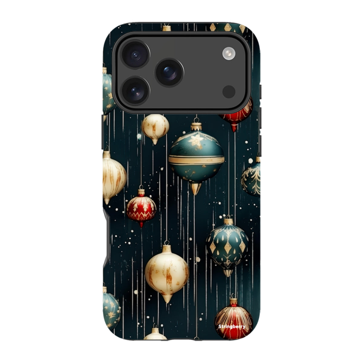 iPhone MagSafe Tough Case -  Christmas Baubles