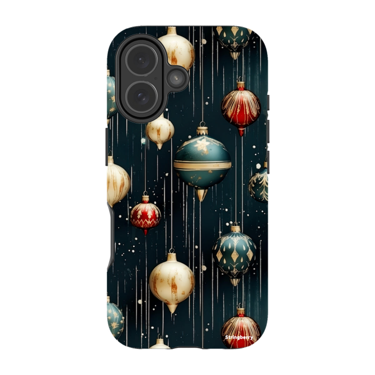 iPhone MagSafe Tough Case -  Christmas Baubles